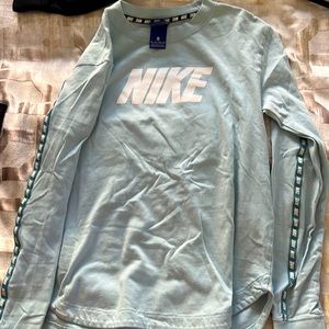 Blue Nike T shirt